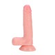 David 19 Cm Vantuzlu Realistik Dildo Penis