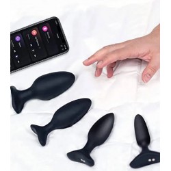 Lovense HUSH 2 Telefon ve Bluetooth Kontrollü Anal Plug 2.25″