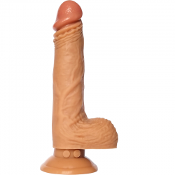 360 Derece 20.3 cm Rotasyonlu Silikon Vibratör Penis