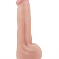 Sliding Skin Dual Layer Çift Katmanlı Dildo 29 cm