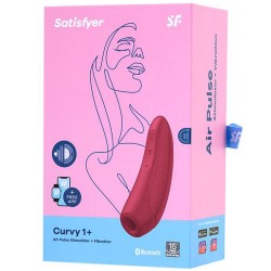 Satisfyer Curvy 1 Vakum Dalgası Klitoris Vibratörü