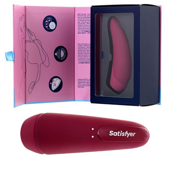 Satisfyer Curvy 1 Vakum Dalgası Klitoris Vibratörü