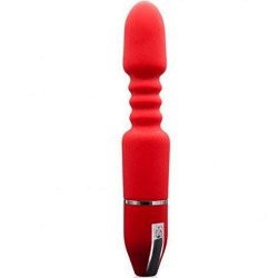 İnsane Red 10 Mod Led Işıklı Lüks Masaj Wand Vibratör