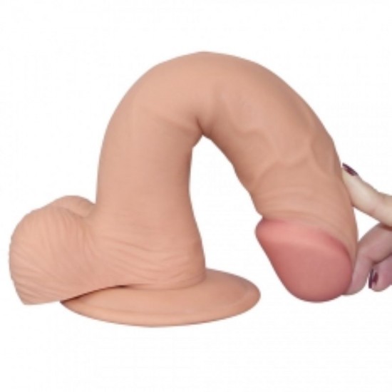 LoveToy The Ultra Soft Dude Realistik Dildo 22 cm