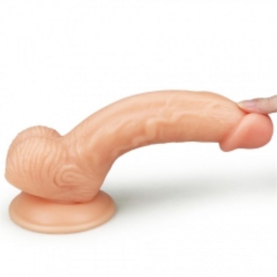 LoveToy The Ultra Soft Dude Realistik Dildo 20 cm