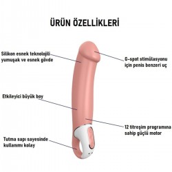 Satisfyer Master 12 Fonksiyonlu Titreşimli G-spot Uyarıcı Şarjlı Vibratör