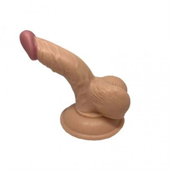13 cm Belden Bağlamalı Realistik Anal Vajinal Dildo Penis Set