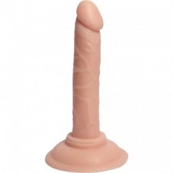 14 cm Belden Bağlamalı Realistik Testissiz Dildo Penis Set