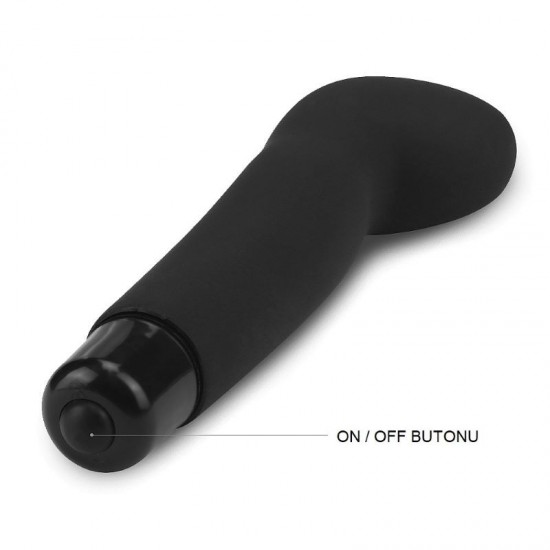 G-Spot Uyarıcılı Titreşimli Vibratör Dildo 12,5 cm