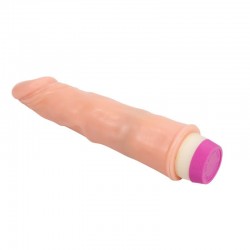 Güçlü Titreşimli 21,5 cm Realistik Vibratör Gerçekci Penis Dildo