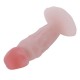 11 cm Vantuzlu Damarlı Penis Anal Plug