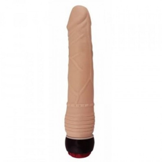 Vibes 17 Cm Titreşimli Realistik Dildo Vibratör