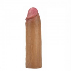 Nature Extender 4.5 cm Dolgulu Penis Kılıfı Premium Silikon Kılıf Melez