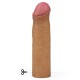 Nature Extender 5,5 cm Dolgulu Premium Melez Silikon Penis Kılıfı