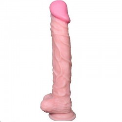 25 cm Belden Bağlamalı Realistik Dildo Penis Set