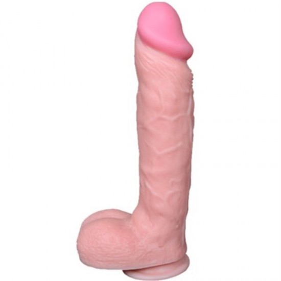 24 cm Belden Bağlamalı Realistik Dildo Penis Set