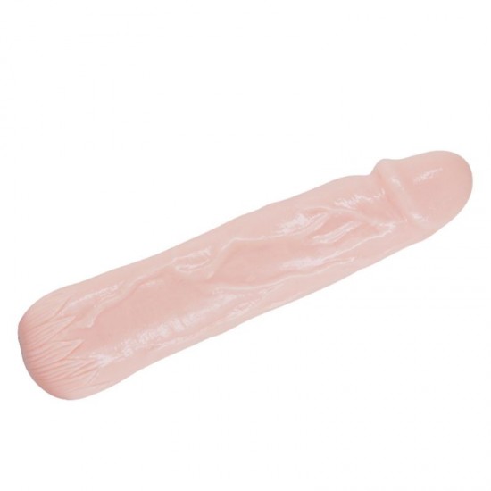 6 cm Dolgulu Uzatmalı Silikon Penis Kılıfı    