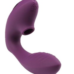 USB Şarjlı 10 fonksiyonlu Klitoris & G-Spot Uyarıcılı Hava Basınçlı Vibratör