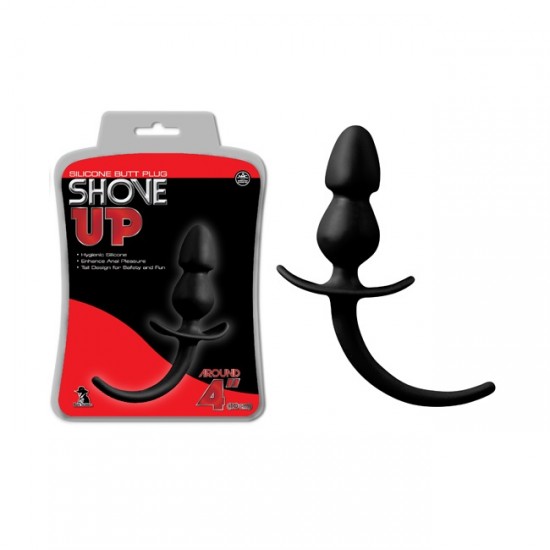 Nmc Shove Up 10 cm Kuyrulu Medikal Silikon Anal Plug