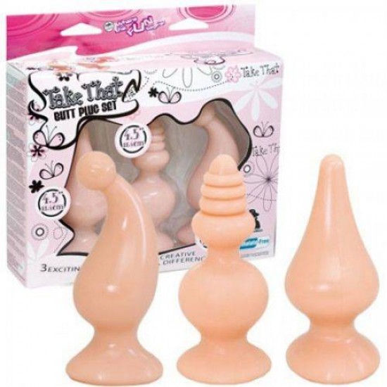 Take That Butt Plug 3'lü Anal Alıştırıcı Set