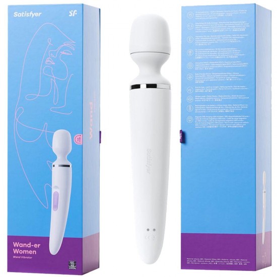 Satisfyer Wand-er Woman 34 Cm Beyaz Vibratör