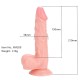 21 cm.Realistik Gerçekçi Vantuzlu Dildo