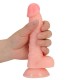 19 cm.Realistik Vantuzlu Dildo Penis