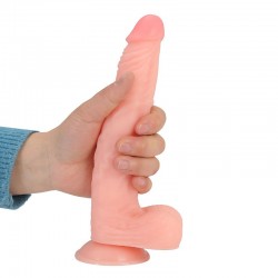 24 cm. Belden Bağlamalı Realistik Penis