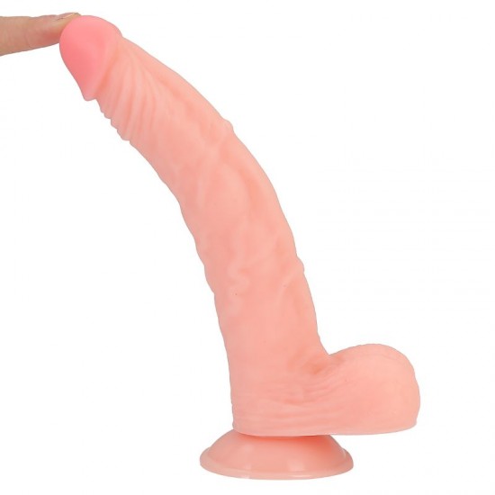 24 cm.Realistik Dildo Penis