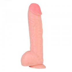 31 cm. Realistik Vantuzlu Dildo Penis