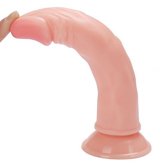 20,7 cm. Belden Bağlamalı  Realistik Dildo Penis