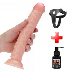 23,7 cm. Belden Bağlamalı Realistik Penis