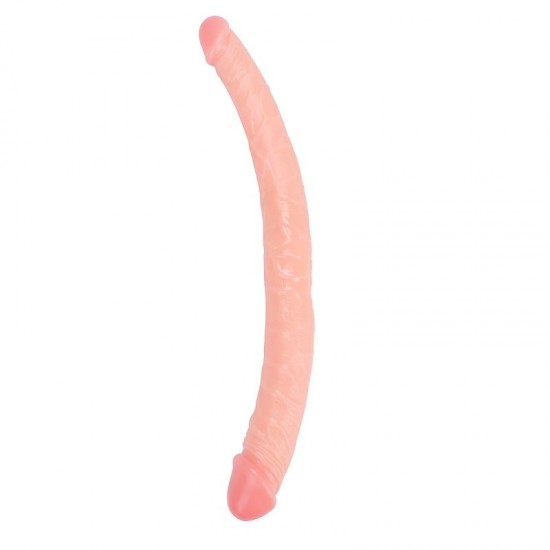 36 cm.Realistik Çift Taraflı Dildo Penis