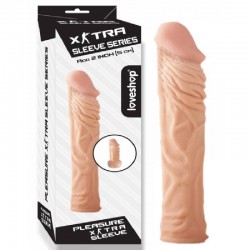 Extra Sleeve 5 Cm Dolgulu 17 Cm KL Penis Kılıfı