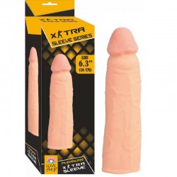 Extra Sleeve 5 Cm Dolgulu 16 Cm SK Penis Kılıfı