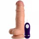 19 cm Gerçekçi Titreşimli Dildo Vibratör Penis - Thunder